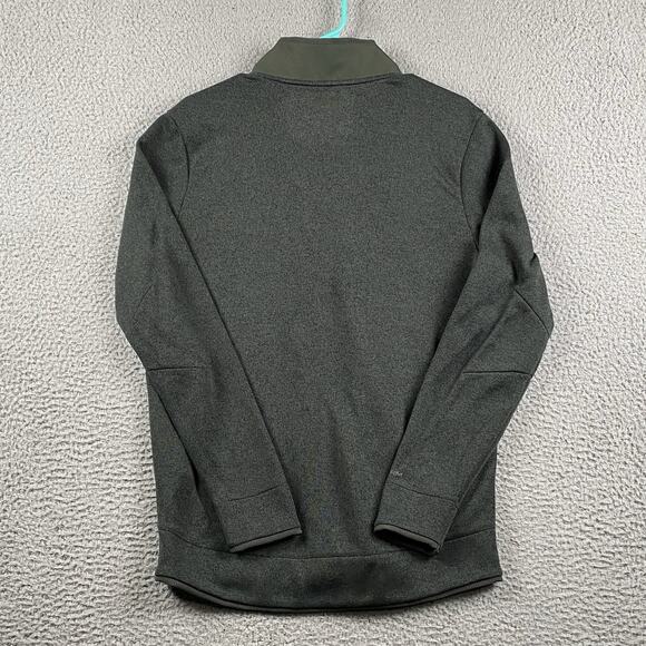 Under Armour Coldgear Henley Sweater Golf Men’s Medium Green Causal Workout - Picture 10 of 10